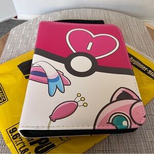 Ultra PRO Pro Pokemon Trading Card Binder 55x 8 Pocket Sheets 440 Pockets NEW